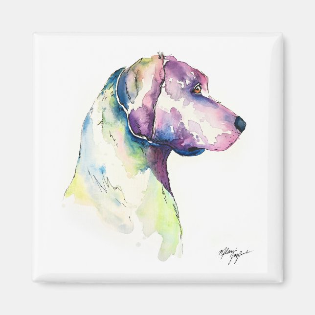 Pooch Profile Magnet (Front)