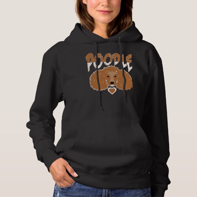 Poodle                           3 hoodie (Front)