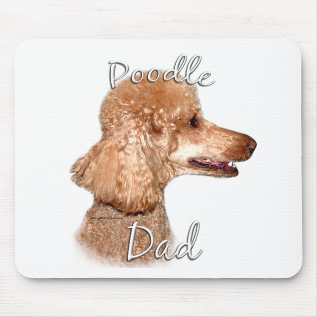 Poodle (apricot) Dad 2 Mouse Mat (Front)