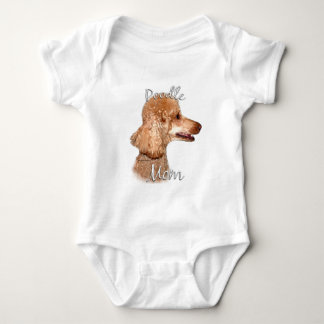 Poodle (apricot) Mum 2 Baby Bodysuit