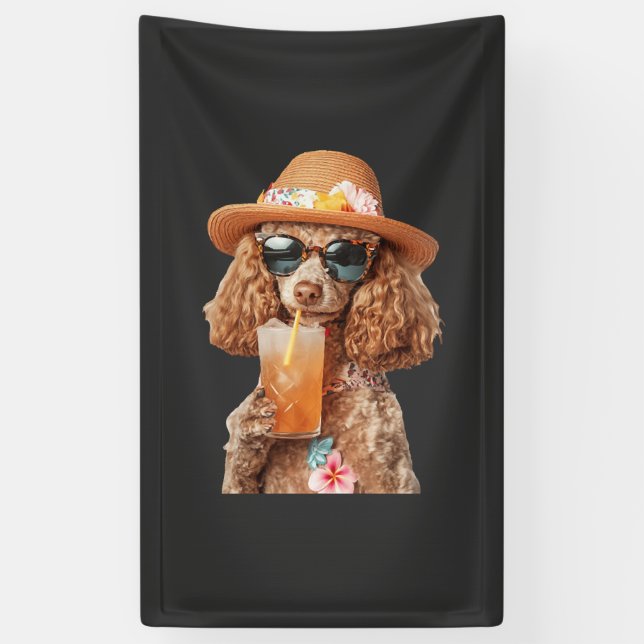 Poodle Banner (Vertical)