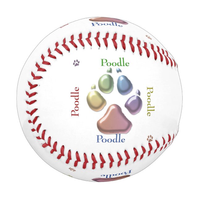 Poodle Baseball (Front Left)