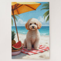 Poodle Beach Relax Scene