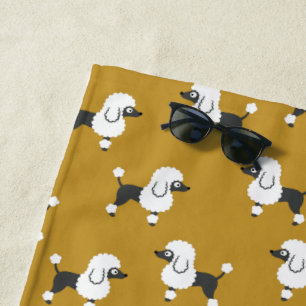Poodle Beach Towel