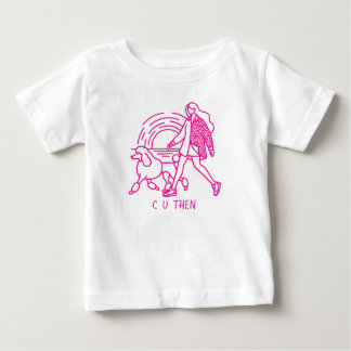 Poodle besties custom baby T-Shirt