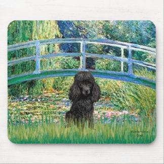 Poodle (black 1) - Bridge Mouse Mat