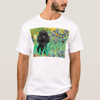 Poodle (black 1) - Irises T-Shirt