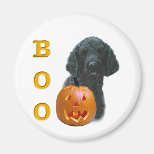 Poodle (Black Coated) Boo Magnet