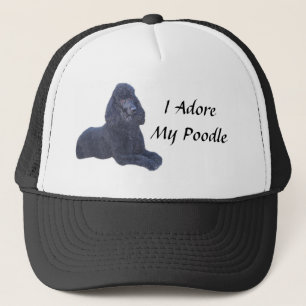 Poodle Black Hat I Adore