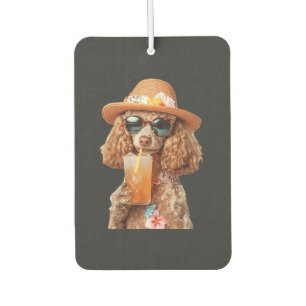 Poodle Car Air Freshener