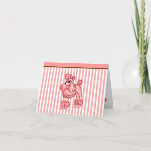 Poodle Card