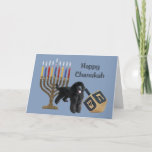Poodle Chanukah Card Menorah Dreidel<br><div class="desc">Remembering family and friends during the Chanukah season is a wonderful way to keep in touch with the people you love and care about. I created these dog Chanukah cards with love and care and I am sure anyone who loves dogs will be delighted to receive them. You do have...</div>