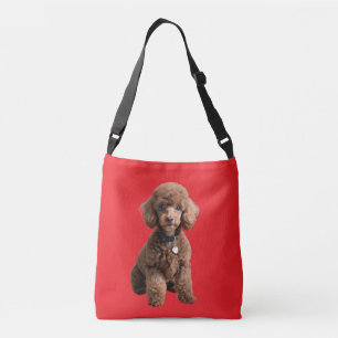 Poodle Chic” – Plushy Poodle Crossbody Bag