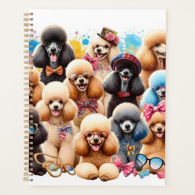 Poodle Club  Planner (Front)