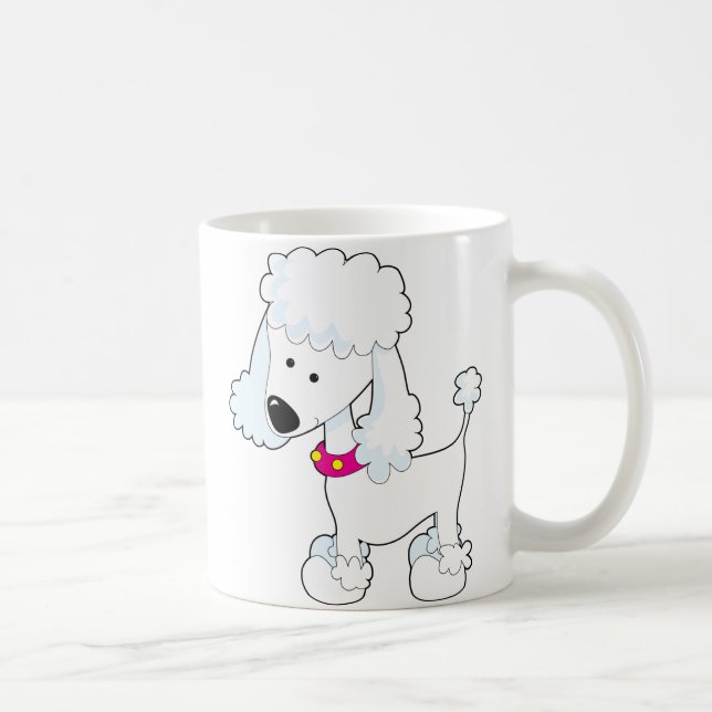 Poodle Coffee Mug (Right)
