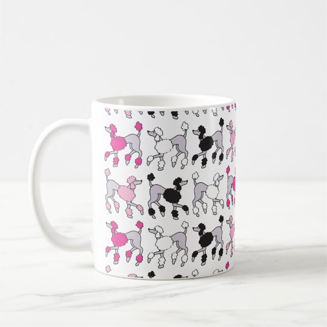 POODLE COFFEE MUG (Left)
