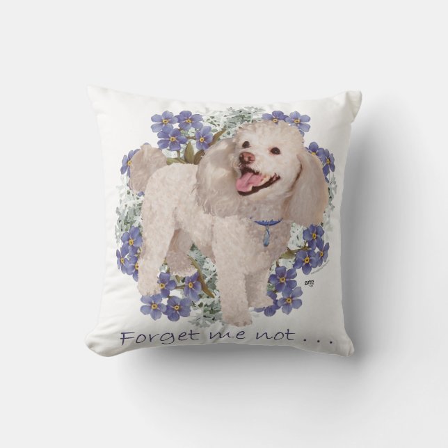 Poodle Cushion (Front)