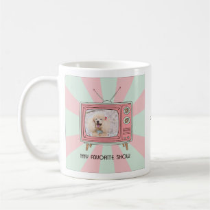 Poodle custom photo mug personalized dog mom 