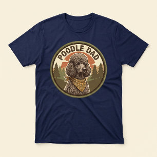 Poodle Dad Tri-blend Tee Doodle Dog Dad Gift