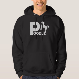 Poodle Design Pet Lover Owner Dog Gift Idea for Hoodie