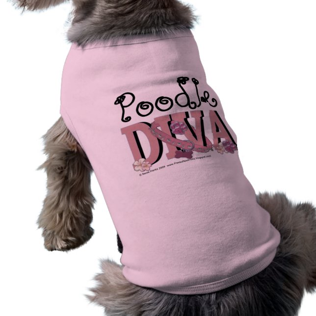 Poodle DIVA Shirt (Back)