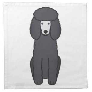 Cartoon Poodle Kitchen Dining Supplies Zazzle Co Uk