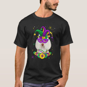 Poodle Dog Lover Mardi Gras Carnival Funny Mask Be T-Shirt