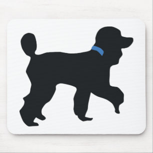 poodle dog mouse mat