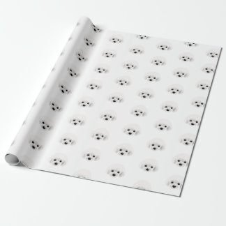 Poodle dog _ pattern wrapping paper