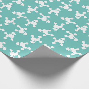 Poodle Dog Puppy French Wrapping Paper