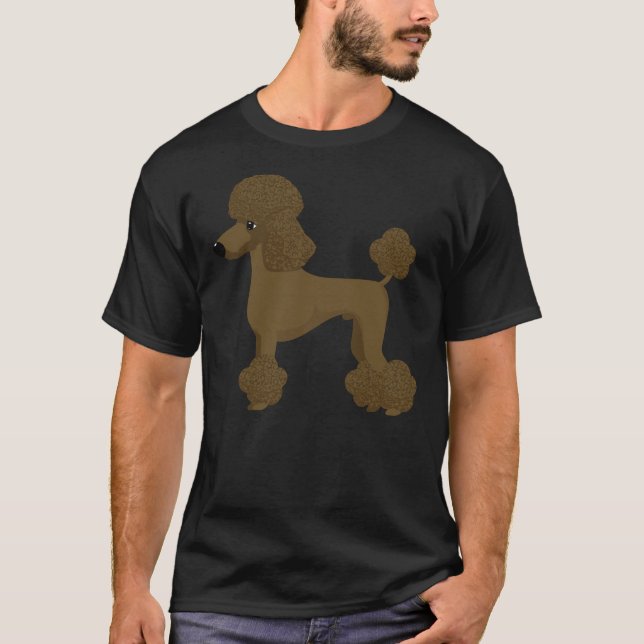 Poodle Dog                     T-Shirt (Front)