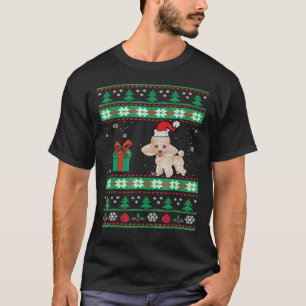 Poodle Dog Ugly Christmas For Dog T-Shirt