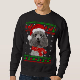 Poodle Dog Ugly Sweater Christmas Puppy Dog Lover