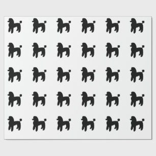 Poodle Dog Wrapping Paper