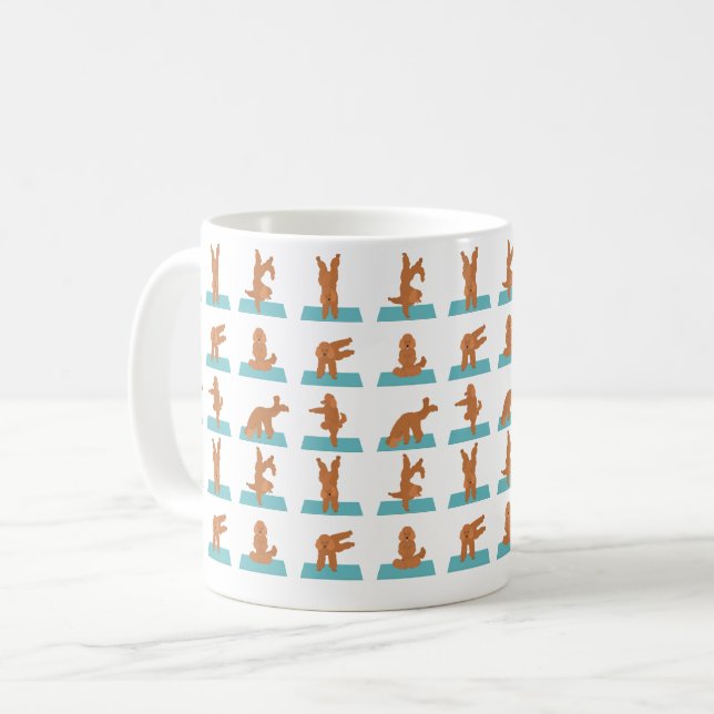 Poodle, Doodle Coffee Mug (Front Left)