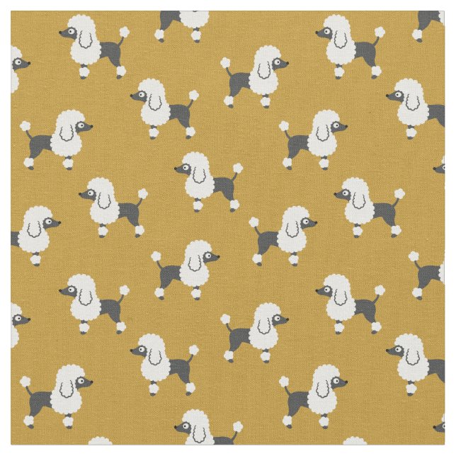Poodle Fabric (Close Up)