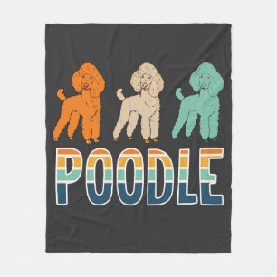 Poodle Fleece Blanket