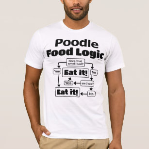 Poodle Food Logic T-Shirt