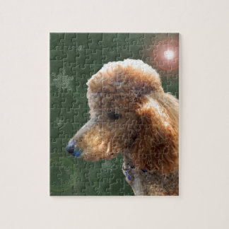 POODLE FOR THE HOLIDAYS JIGSAW PUZZLE