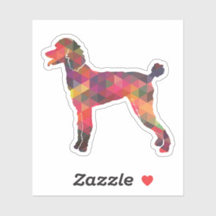 Poodle Geo Silhouette Multi