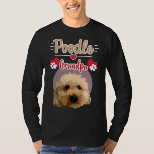 Poodle Grandpa      T-Shirt