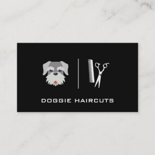 Poodle Grooming Business Card