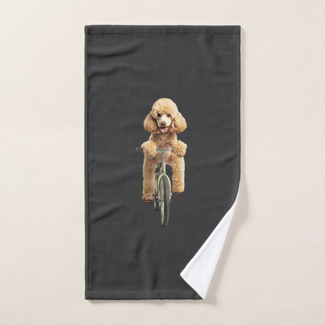 Poodle  hand towel (Hand Towel)
