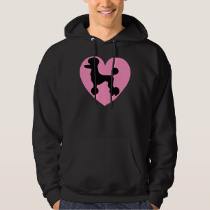 Poodle Heart Poodle Dog Lover Hoodie
