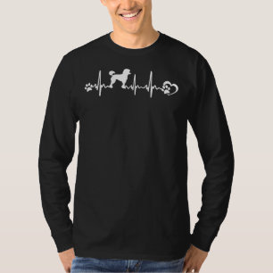 Poodle Heartbeat T-Shirt