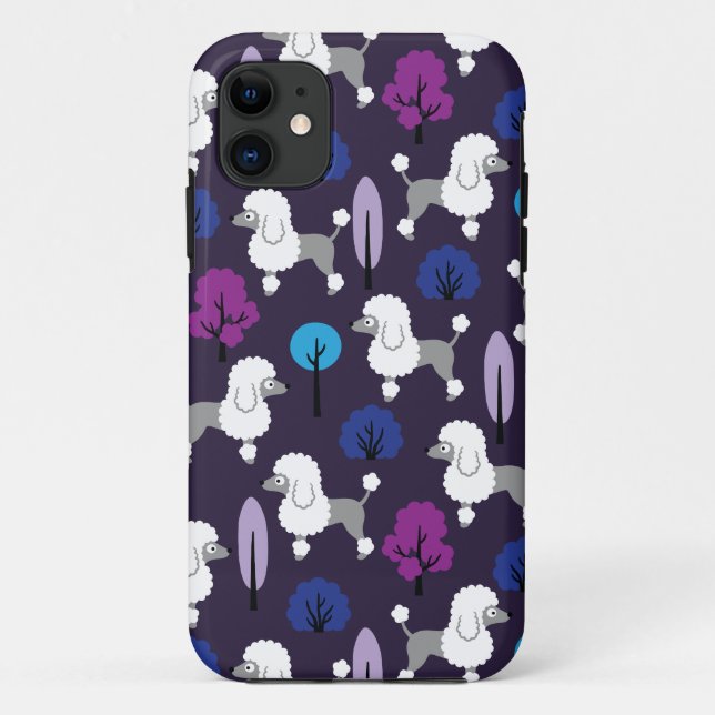 Poodle in the park Case-Mate iPhone case (Back)