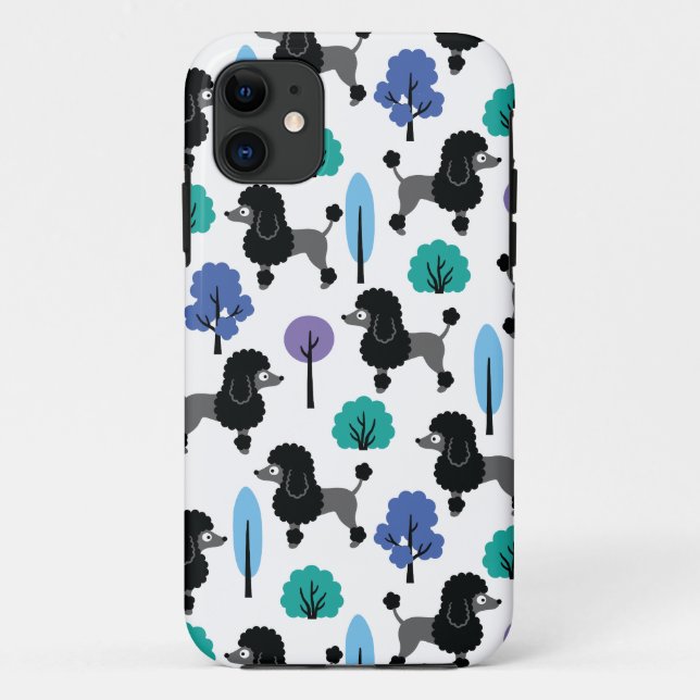 Poodle in the park Case-Mate iPhone case (Back)