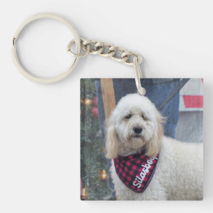 Poodle Key Ring