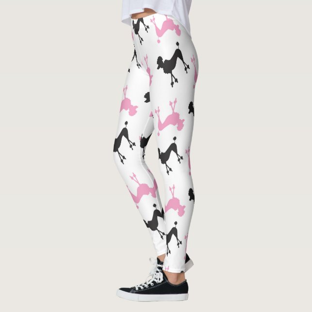 Poodle Lady Leggings (Left)