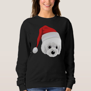 poodle  LL  _ Christmas     Sweatshirt